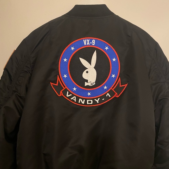 PLAYBOY Jackets & Coats Alpha Industries X Playboy Bomber Jacket
